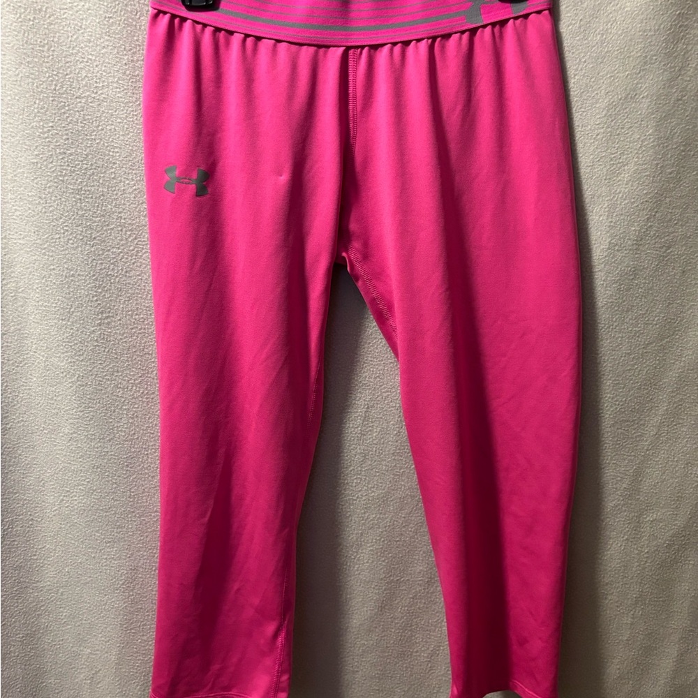 Under Armour Kids Bright Pink Leggings